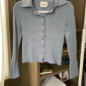 Nanushka Blue Knit Sweater